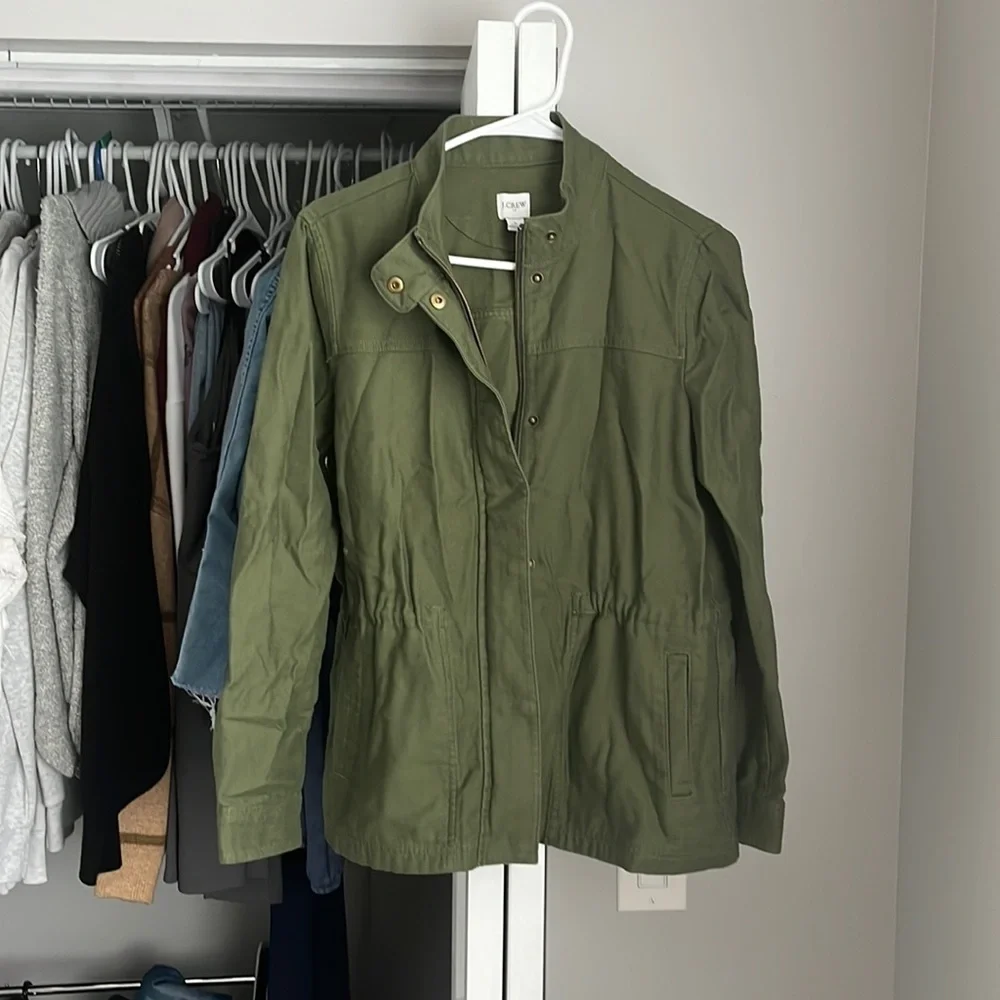 J. Crew Green Casual Jacket, NWOT